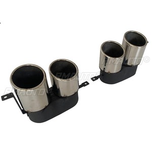 Kit de Silenciador de Escape Trasero de Acero Inoxidable para BMW Serie 3 G20 G28 2020-2022, Pieza de Modificación del Revestimiento del Escape Trasero - Product Image 4