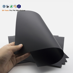 Lámina de PVC Rígida Negra Mate de 0.2mm 0.3mm 0.5mm para Impresión Offset - Product Image 1
