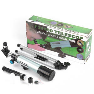 F36050 Télescope à réfracteur astronomique Ouverture de 50mm avec revêtement FMC <span class=keywords><strong>pour</strong></span> l'observation des <span class=keywords><strong>étoiles</strong></span> et des planètes - Product Image 4