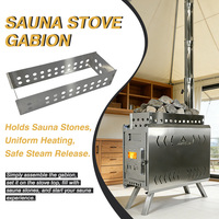 Poêle à bois pour sauna extérieur en acier inoxydable 1,5 mm, chauffage de sauna, fournisseur OEM ODM pour sauna de camping