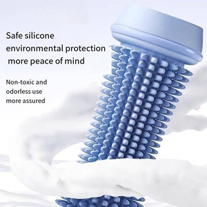 腹筋運動ポータブルレッグフットウエストふくらはぎネックアームヘッドマッサージャーヨガボディマッサージローラー筋肉回復鎮痛 - Product Image 3