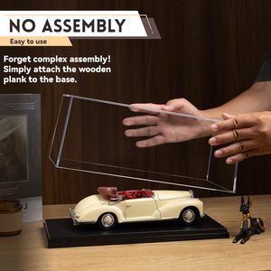 Elegante Caja de Almacenamiento y Exhibición de Acrílico Transparente, Ecológica, a Prueba de Polvo, Personalizable, Lavable y Preensamblada, Ideal para Exhibiciones - Product Image 4