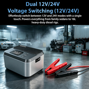 Arrancador de Emergencia Portátil SPKSTAR con Supercondensador, 12V 24V, Diseño sin Batería, Corriente Máxima 2000A 3000A, para Camiones y SUV - Product Image 4