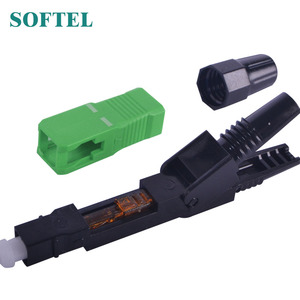 Conector Rápido Preincrustado Softel SC APC, Conector Mecánico de Fibra Óptica para Uso FTTH - Product Image 3