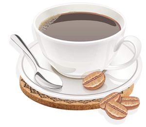 Tapis de table à manger pour cuisine, <span class=keywords><strong>plaque</strong></span> isolante en liège et tapis pour tasses, résistant à la chaleur, pour théière et bol, pour verre - Product Image 6