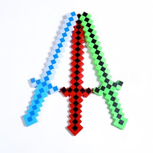 Hot Sale Promotional Toy Led <b>Light</b> up pixel Sword axe pixel Toy Led pixel Toy Gun <b>Light</b> and Sound Pickaxe Toys - Product Image 1