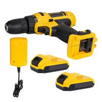 Perceuse-visseuse électrique avec batterie Li-ion, kit de perceuse sans fil, outils de haute qualité, perceuse électrique népalaise