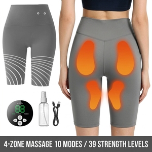 Sous-vêtements de massage EMS rechargeables, thérapie chauffante 4 zones, soulagement sédentarité, <span class=keywords><strong>appareil</strong></span> portable, pantalon amincissant intelligent unisexe - Product Image 6