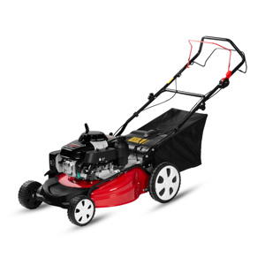 Cortadora de Césped a Gasolina VORAN de 21 Pulgadas (530 mm) de Ancho de Corte, Motor Honda de 163 cc, Autopropulsada, Recortadora de Césped con Bolsa de 60 L para Jardines Grandes y Villas - Product Image 1