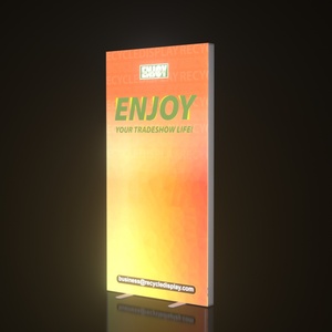 Seg nhôm 80 mét hồ sơ khung nhiếp ảnh thương mại hiển thị quảng cáo vải lắp ráp Snap có thể gập lại LED Backlit hộp Đèn - Product Image 5