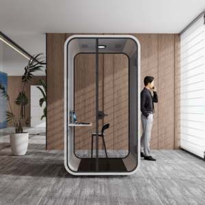 <span class=keywords><strong>Cabine</strong></span> <span class=keywords><strong>insonorisée</strong></span> portable pour bureau, installation rapide, studio de <span class=keywords><strong>musique</strong></span>, bibliothèque, salle d'étude, cabines vocales - Product Image 6