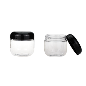 180ml child proof safe round plastic hemp container pet hair gel container bottle jar