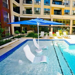 حمام سباحة شائع الاستخدام ledge-in كرسي مائي كراسي شمسية بلاستيكية للشاطئ في كرسي مائي - Product Image 5