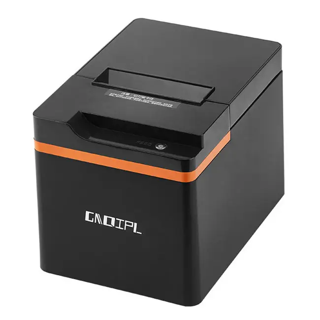 Imprimante de reçus de cuisine coupe-papier automatique à diffusion vocale 80mm BT Com Lan Ports USB 250 mm/s imprimante de reçus Pos haute vitesse