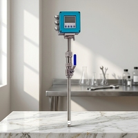 Sensor de Flujo Electromagnético de Inserción, Acero Inoxidable, 0.05-10m/s, Precisión de ±2%, OEM ODM, para Monitoreo de Flujo de Líquidos Industriales
