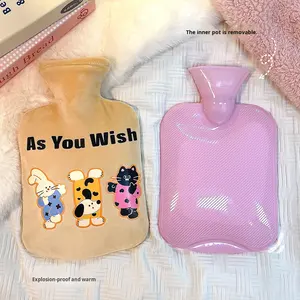 <span class=keywords><strong>Bolsa</strong></span> <span class=keywords><strong>de</strong></span> <span class=keywords><strong>Agua</strong></span> <span class=keywords><strong>Caliente</strong></span> <span class=keywords><strong>de</strong></span> Terciopelo, Idea <span class=keywords><strong>de</strong></span> Regalo Perfecta para Bebés y Estudiantes, Lujosa para el Calor Invernal <span class=keywords><strong>en</strong></span> Movimiento y <span class=keywords><strong>en</strong></span> Casa - Product Image 3