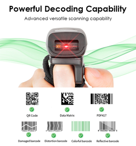 <strong>Bluetooth</strong> Wireless Mini Ring Scanner Android Wearable Industrial <strong>Code</strong> Reader Portable Barcode Scanner for Inventory Wholesale - Product Image 4