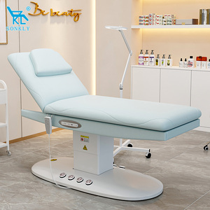 Lettino Elettrico Regolabile SONKLY per Trattamenti Viso, Poltrona per Salone Spa Utilizzata in Cliniche Estetiche e di Cura della Pelle - Product Image 1