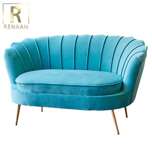 Popular Lovely <strong>Velvet</strong> Restaurant <strong>Sofa</strong> Luxury Cafe <strong>Sofas</strong> <strong>Crushed</strong> <strong>Velvet</strong> <strong>Sofa</strong> Set Designs Coffee Shop Furniture - Product Image 6