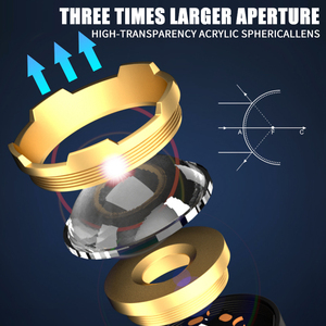 2025 mới 4000 lumens cắm trại dài phạm vi mạnh mẽ siêu sáng công suất cao có thể sạc lại chiến thuật dẫn đèn pin - Product Image 3