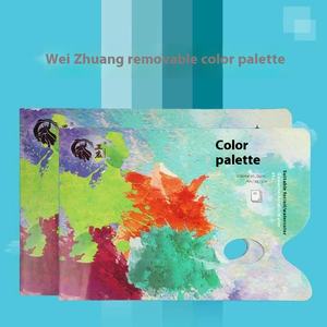 <span class=keywords><strong>Palette</strong></span> de papier d'artiste A4 9K <span class=keywords><strong>Palette</strong></span> de papier détachable <span class=keywords><strong>jetable</strong></span> peintures mélange <span class=keywords><strong>Palette</strong></span> sans lavage pour huile acrylique aquarelle - Product Image 2