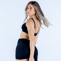Ensemble 2 pièces soutien-gorge de sport et short de compression pour femme – Sans couture, Spandex/Nylon, taille haute, grandes tailles, course en extérieur, yoga