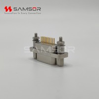Hochgeschwindigkeits-Signalübertragung HJ30J-18ZKN Vertikale Montage PCB-Steckverbinder HJ30J Serie Micro-D Rechteckige Steckverbinder