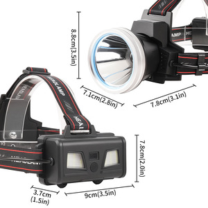 Yunmai Headlamp Led Light Source Adjustable With <b>Power</b> Display For Outdoor Use - Product Image 2
