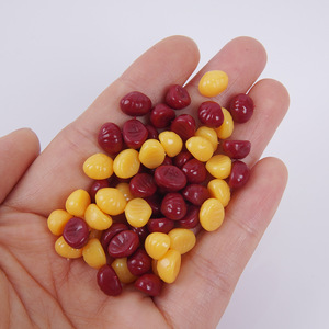 Material de PVC para manualidades, miniatura realista de castaña, accesorio de comida, modelo de castaña en miniatura. - Product Image 2
