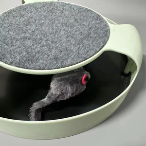 2024 nuevo <span class=keywords><strong>tocadiscos</strong></span> para gatos más vendido, juguete para gatitos, productos para mascotas, <span class=keywords><strong>tocadiscos</strong></span> giratorio en movimiento, juguete interactivo para gatos Smart Chase - Product Image 3