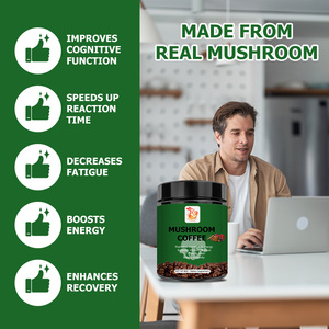 Café de Hongos Personalizado en Polvo con Rhodiola Rosea, Canela de Ceilán, Suplementos Herbales Naturales - Product Image 5