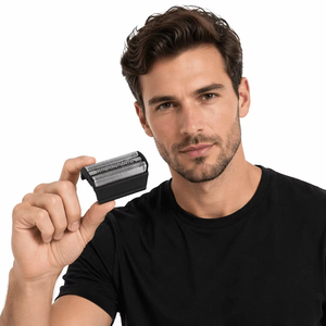 Tête de rasoir de rechange compatible avec <span class=keywords><strong>Braun</strong></span> 31B Mesh Blade 5610 5612 5000 <span class=keywords><strong>6000</strong></span>, lame unique rechargeable par USB - Product Image 3