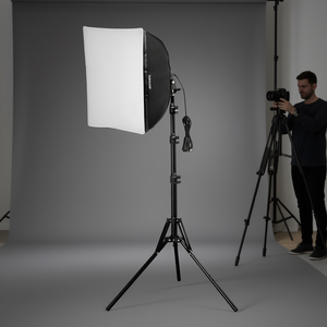 Kit de iluminación Godox Softbox de 16 pulgadas x 16 pulgadas, temperatura de color ajustable de 3000-6500K para uso en estudio fotográfico - Product Image 2