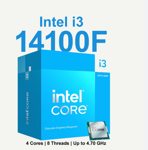 Ban đầu cho Intel <span class=keywords><strong>Core</strong></span> <span class=keywords><strong>I3</strong></span>-14100F 4 <span class=keywords><strong>Core</strong></span> Bộ vi xử lý 8 chủ đề 3.5GHz lên đến 4.7GHz Turbo Raptor - Product Image 4