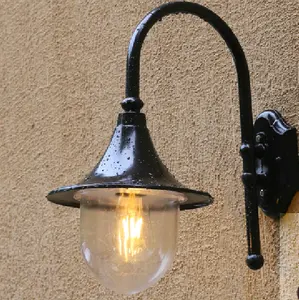 Наружное настенное освещение для сада, наружная водонепроницаемая настенная лампа, европейская лампа