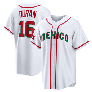 Maillot de baseball classique Mexique 2026 – Alejandro Kirk, Randy Arozarena, Andrés Muñoz, Jarren Duran – Brodé – Tailles S-3XL - Product Image 5