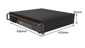 Chasis/Caja 2U C236 H170 I211 I226 LGA1151 I3-6100 I5-6400 I7-<span class=keywords><strong>6700</strong></span> Barebone para Gateway/Router, Hardware con 8 Puertos LAN y Firewall PfSense - Product Image 4