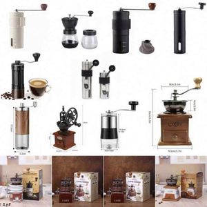 เครื่องบดกาแฟแบบแมนนวลความจุขนาดใหญ่ พร้อมการตั้งค่าที่ปรับได้, เครื่องบดแบบกรวยเซรามิกสำหรับเอสเพรสโซ, การตั้งแคมป์, การเดินทาง - Product Image 4