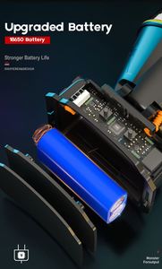 Linterna frontal LED CITICITY con sensor, 3 modos ajustables, larga duración, recargable por USB con indicador de energía para el hogar y exteriores - Product Image 4
