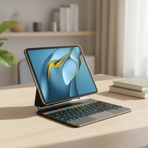 Nuova tastiera portatile per tablet compatibile con Huawei <span class=keywords><strong>MatePad</strong></span> Pro 10.8 (2021/2019) Accessorio da ufficio di fascia alta Magic Keyboard - Product Image 1