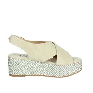 Sandalias de Plataforma Blancas para Mujer, Modelo K 11082, Zapatos de Verano - Product Image 4