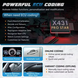 Launch X431 PRO STAR รุ่นขายดีอ่าน-เขียนข้อมูลแบบสองทิศทางรองรับ CAN FD และ DOIP อุ<span class=keywords><strong>ป</strong></span>กรณ์วิเคราะห์ปัญหารถยนต์ Obd2<span class=keywords><strong>แบบ</strong></span>ออลอินวันใช้ได้กับรถยนต์ทุกรุ่น - Product Image 2
