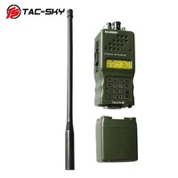 Model Virtual Walkie Talkie TS TAC-SKY Harris AN/PRC 152 Dummy Case untuk Headset Taktis dan Penutup Telinga untuk Menembak