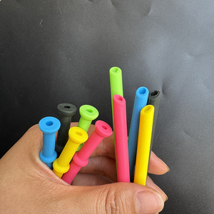 Factory New Silicone <b>Straws</b> Reusable Food Grade Reusable Washable <b>Straw</b> Thread Straight Bend Drinking Silicone <b>Drink</b> <b>Straws</b> - Product Image 5