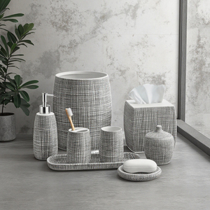 <span class=keywords><strong>Set</strong></span> da <span class=keywords><strong>bagno</strong></span> in ceramica per Hotel, - Product Image 2