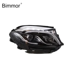 Phares automatiques Bimmor pour Mercedes benz GLS W166 X166 phare LED 2015-2018 remplacement de rechange usine de qualité d'origine