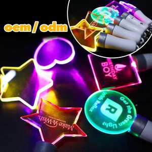OEM Custom Mini Light <strong>Stick</strong> Keychain Colorful Acrylic <strong>Glow</strong> <strong>Stick</strong> for Kpop Party Favors Lightstick Keychains - Product Image 6