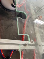 Garantie de satisfaction Machine de sablage et de fraisage CNC pour verre 7,5 kW avec PLC et moteur Haute productivité