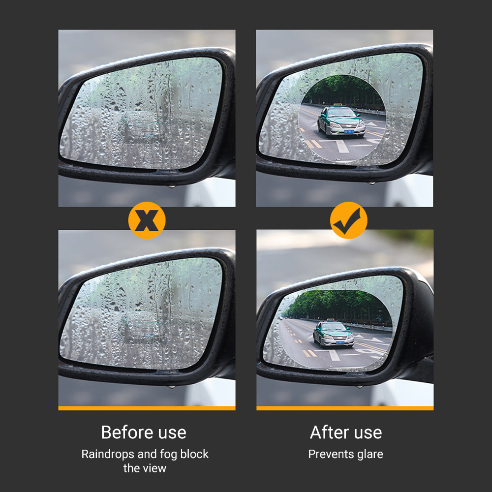 Película Antideslumbrante Y Antivaho Para Espejo Retrovisor De Coche | Fácil Instalación
