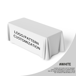 Wholesale Custom Print Table Runner With Logo, Heavy Duty Polyester Table Cloth For Expo Booth & Business Conference Customized - Product Image 1